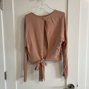 Aritzia / Wilfred | Open Back Blouse | Small